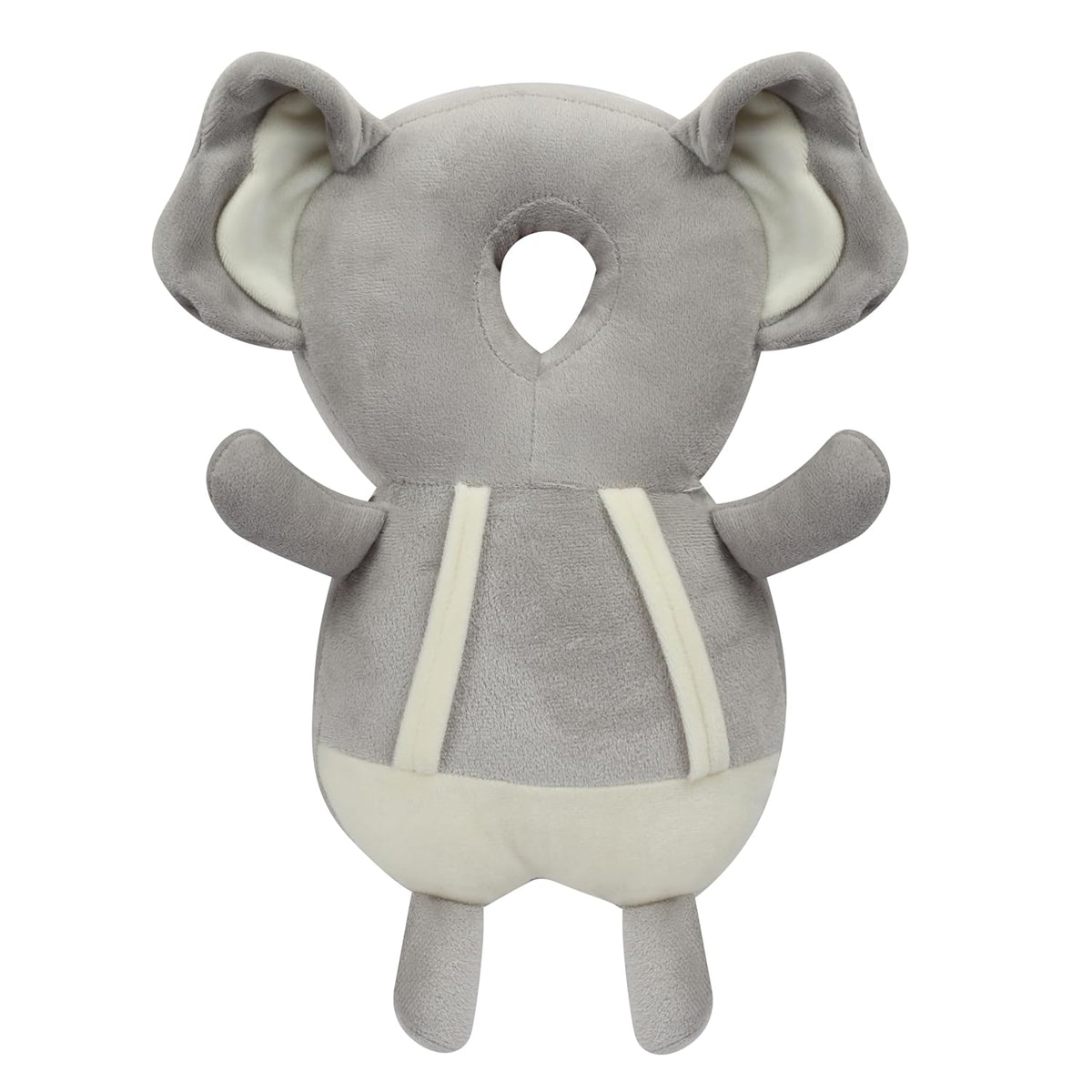 Baby Head Protector Cushion Plush Soft Multicolor Toy Early Learning Toy Fall Protection Helmet Baby Head Protector Child Adjustable Shoulder Strap (Perfect Gift for Baby) Elephant