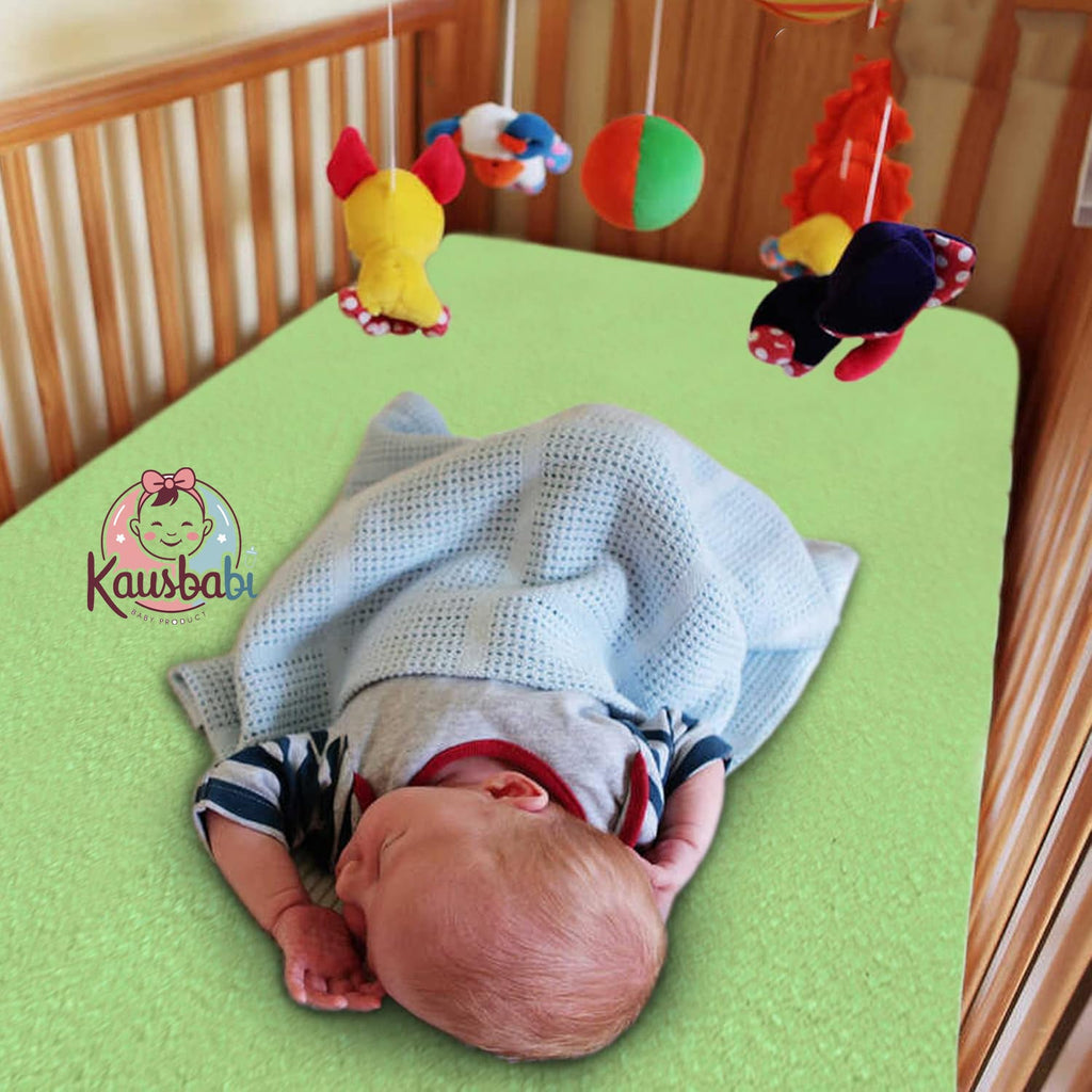 Waterproof Baby Dry Sheet – Reusable Baby Bed Protector & Mattress Cover | Soft, Breathable & Washable Sheet for Infants & Toddlers (Small 50X70)