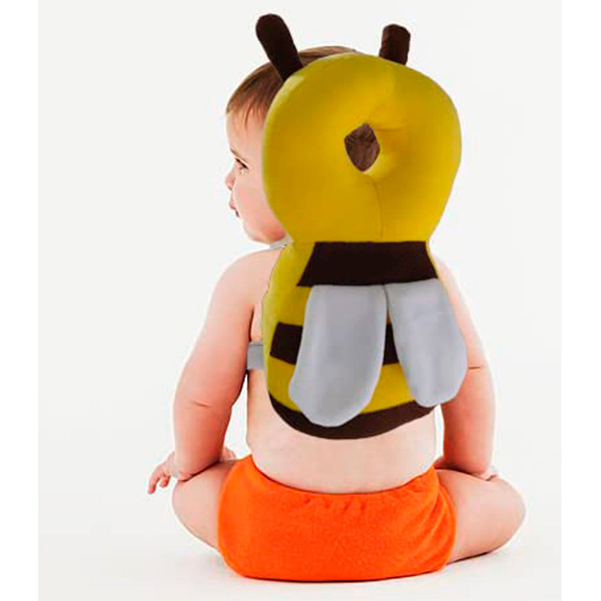 Baby Head Protector Cushion Plush Soft Multicolor Toy Early Learning Toy Fall Protection Helmet Baby Head Protector Child Adjustable Shoulder Strap (Perfect Gift for Baby)