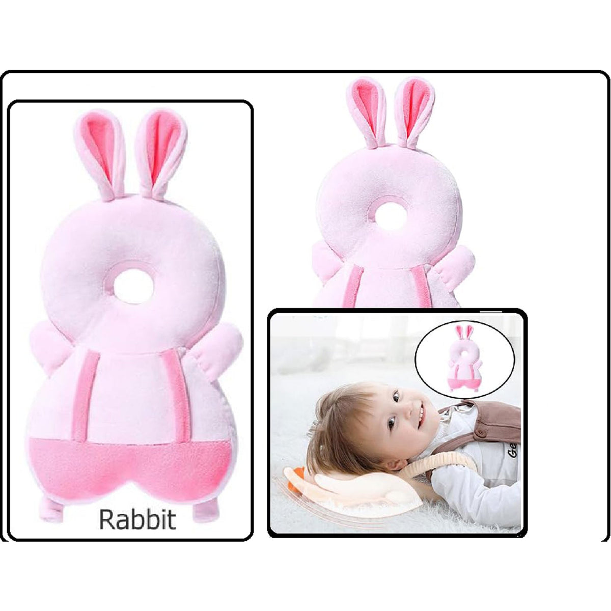 Baby Head Protector Cushion – Bunny Baby Head Protector Cushion – Bee Baby Head Protector Cushion – Elephant