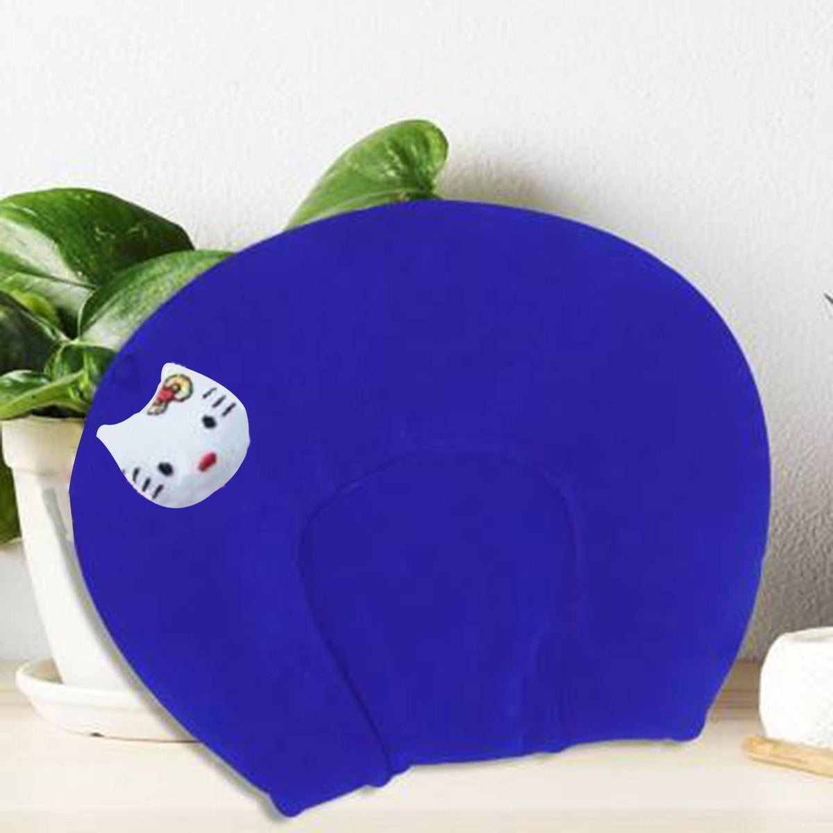 Kausbabi Mustard Seed Pillow for New Born Baby, Ideal for Round Head Shaping Seed Pillow with Foam Cotton Cover for 0 to 12 Months Babies (Gift for Baby)
