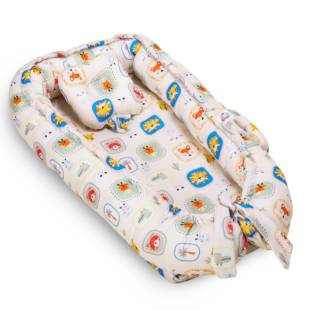 Baby Nest Bed for Newborn Comfortable Baby Bed with white color