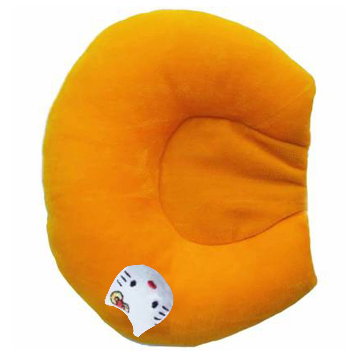 Kausbabi Mustard Seed Pillow for New Born Baby, Ideal for Round Head Shaping Seed Pillow with Foam Cotton Cover for 0 to 12 Months Babies (Gift for Baby)