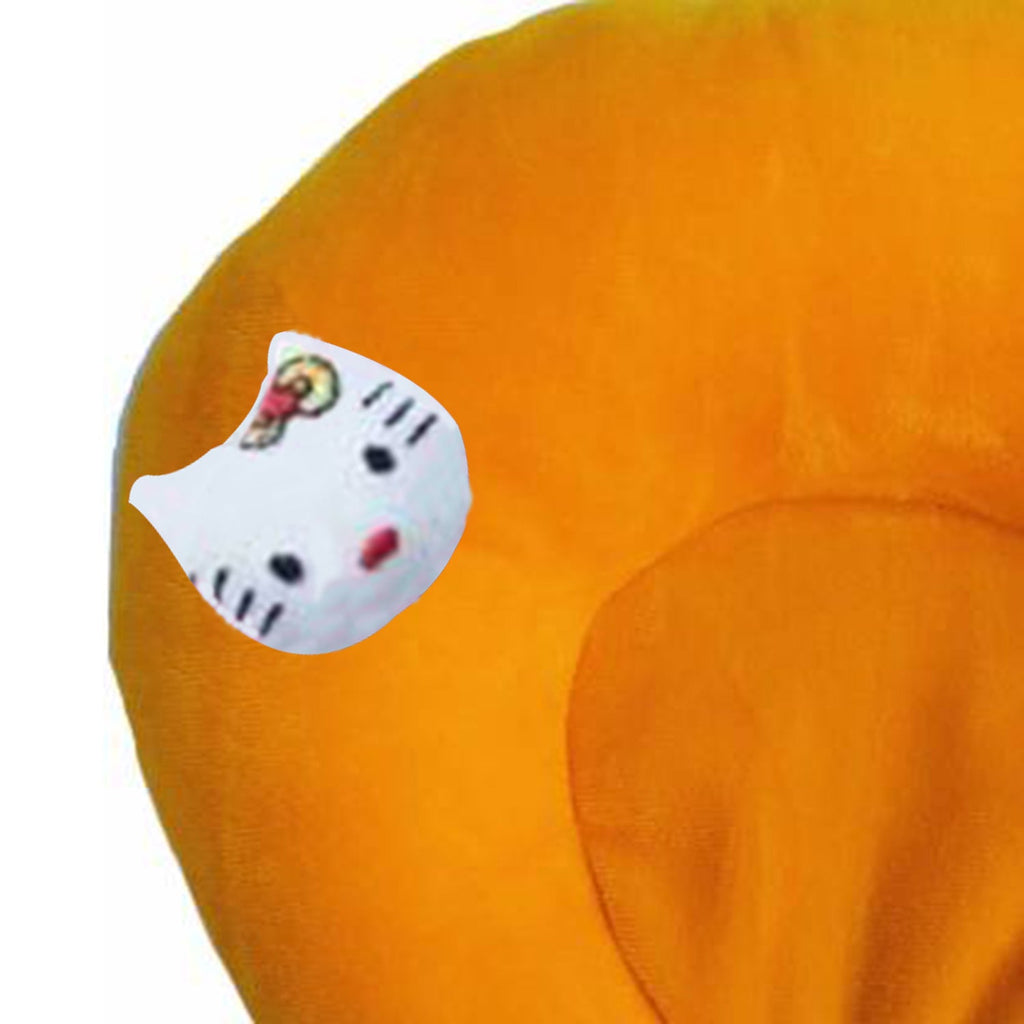 Kausbabi Mustard Seed Pillow for New Born Baby, Ideal for Round Head Shaping Seed Pillow with Foam Cotton Cover for 0 to 12 Months Babies (Gift for Baby)